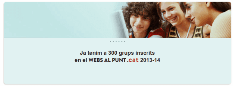 Gran èxit d’inscripcions al concurs Webs al punt .cat i creixent!