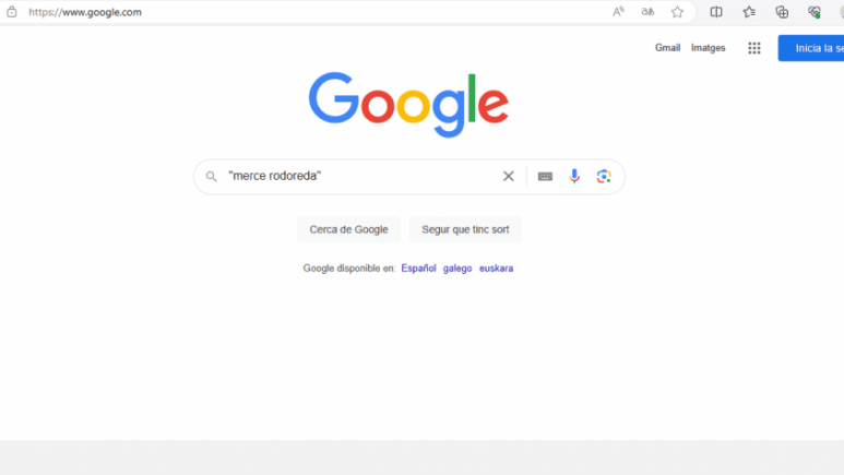 El catalán recupera la visibilidad en los resultados de Google