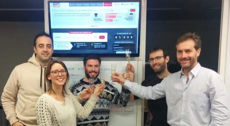 Una nova fita: 85.000 dominis .cat