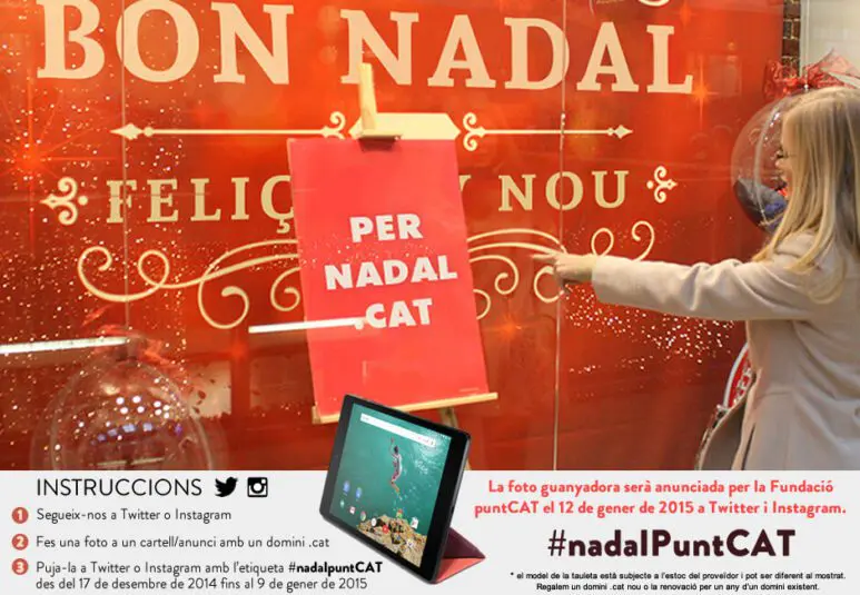 Concursa i celebra un #nadalpuntCAT