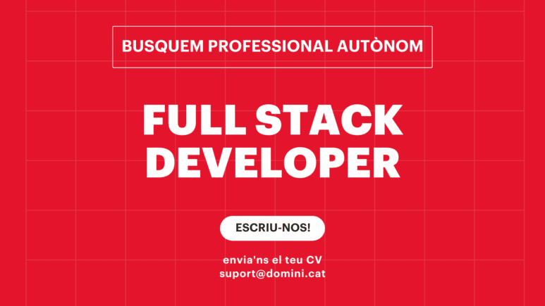 We Are Hiring a Freelance Full Stack Developer