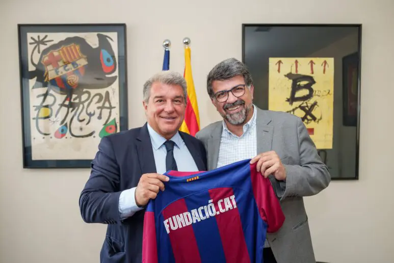 Fundació.cat and FC Barcelona sign agreement to promote and defend the Catalan language in the digital realm