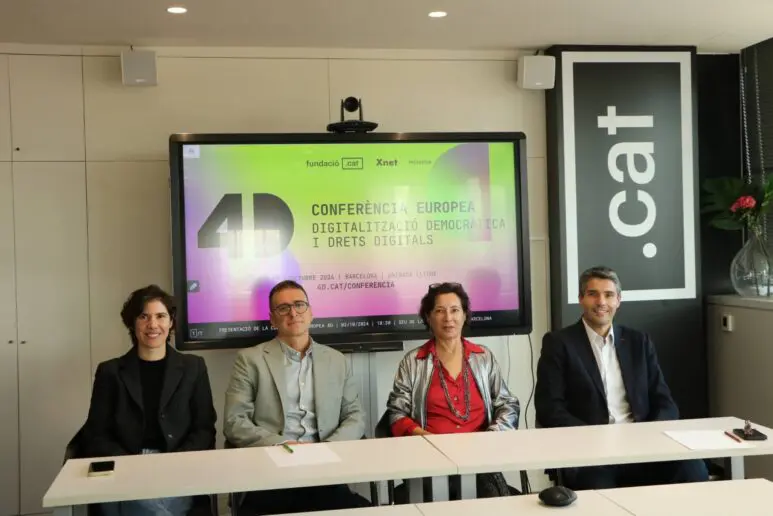 Fundació .cat i Xnet impulsen la primera Conferència Europea 4D per a una digitalització democràtica