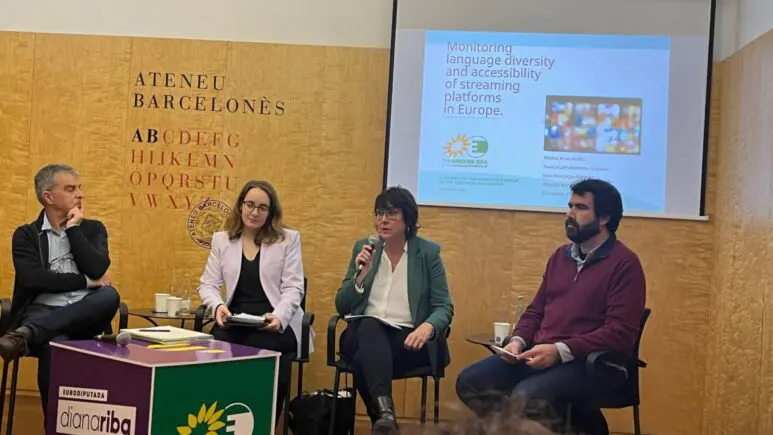 Linguistic Diversity on Streaming Platforms in Europe