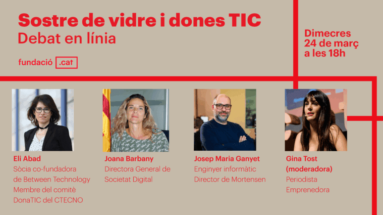 Debat DonesTIC: Sostre de vidre