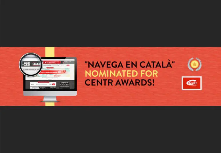 The ‘Browse in Catalan’ campaign gains recognition at an international awards ceremony
