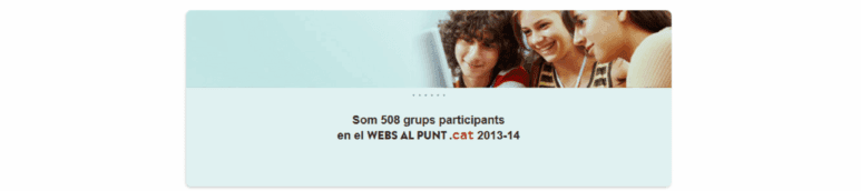 Un concurso de la Fundació puntCAT fomenta que más de 1.700 estudiantes diseñen sitios web en catalán