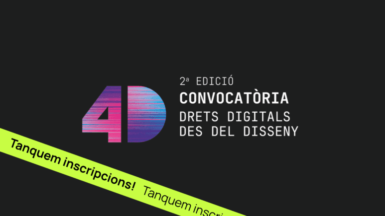 Cerramos la 2ª convocatoria 4D: más ideas, más talento y más compromiso con los derechos digitales