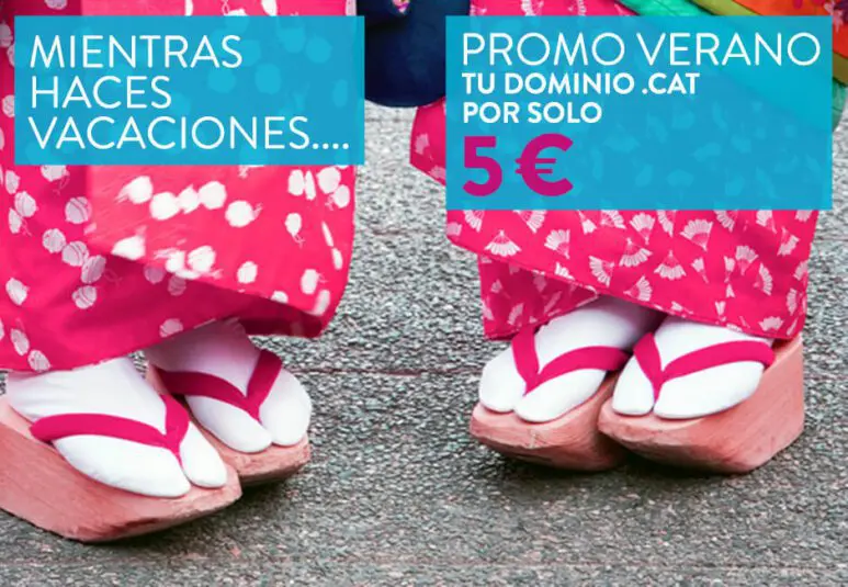 Promoción de verano: registra un dominio .cat por 5 euros