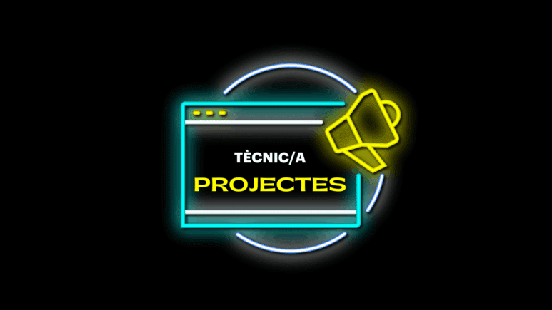 Vols treballar a l’equip de projectes de la Fundació .cat?