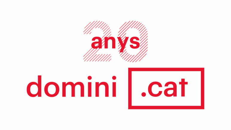 El domini .cat celebra 20 anys!