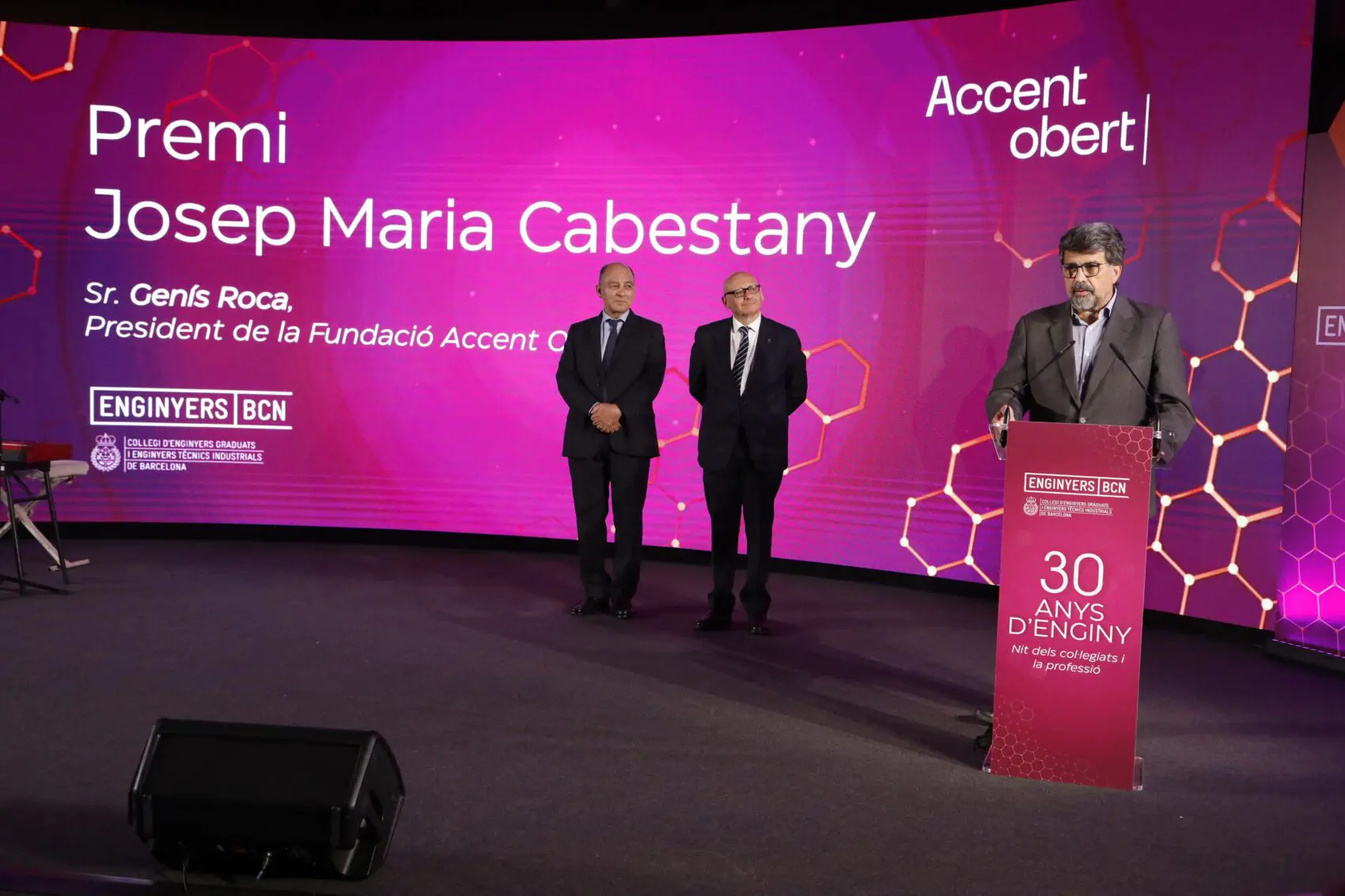 ENGINYERS BCN reconeix Accent Obert amb el Guardó Josep M. Cabestany 2025