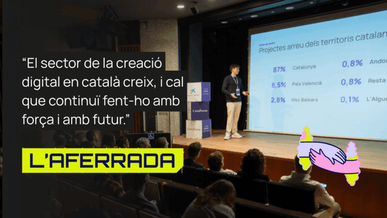 L’Aferrada 2025 consolida el català digital i reconeix la feina dels creadors i creadores