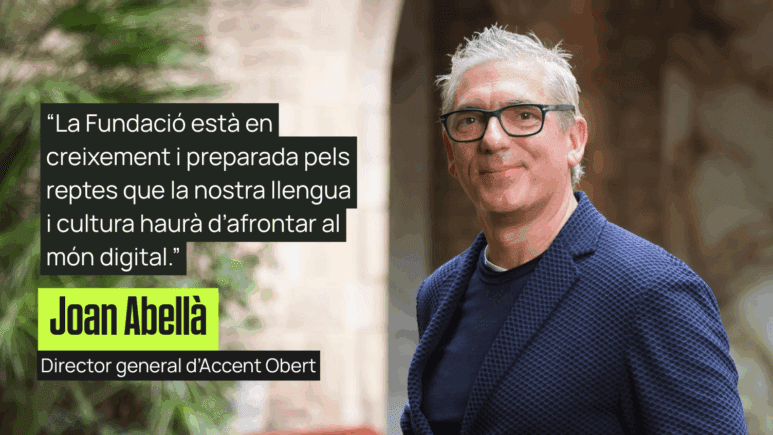 Joan Abellà, nou director general d’Accent Obert
