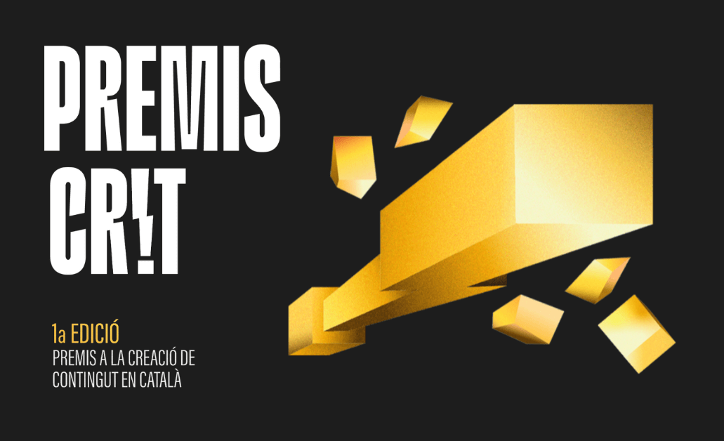 Fundació .cat, 3Cat and AMIC launch the Premis CRIT to recognise digital content creation in Catalan