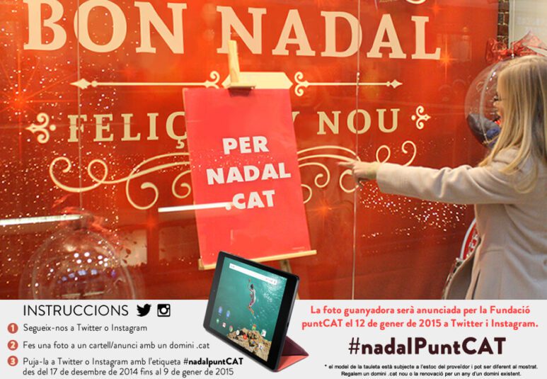 Concursa y celebra un #nadalpuntCAT