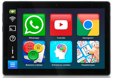 A tablet to bridge the digital divide