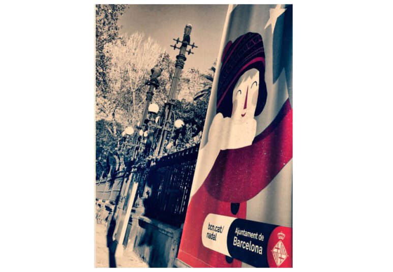 Una fotografía del Parc de la Ciutadella, ganadora del concurso #nadalpuntCAT