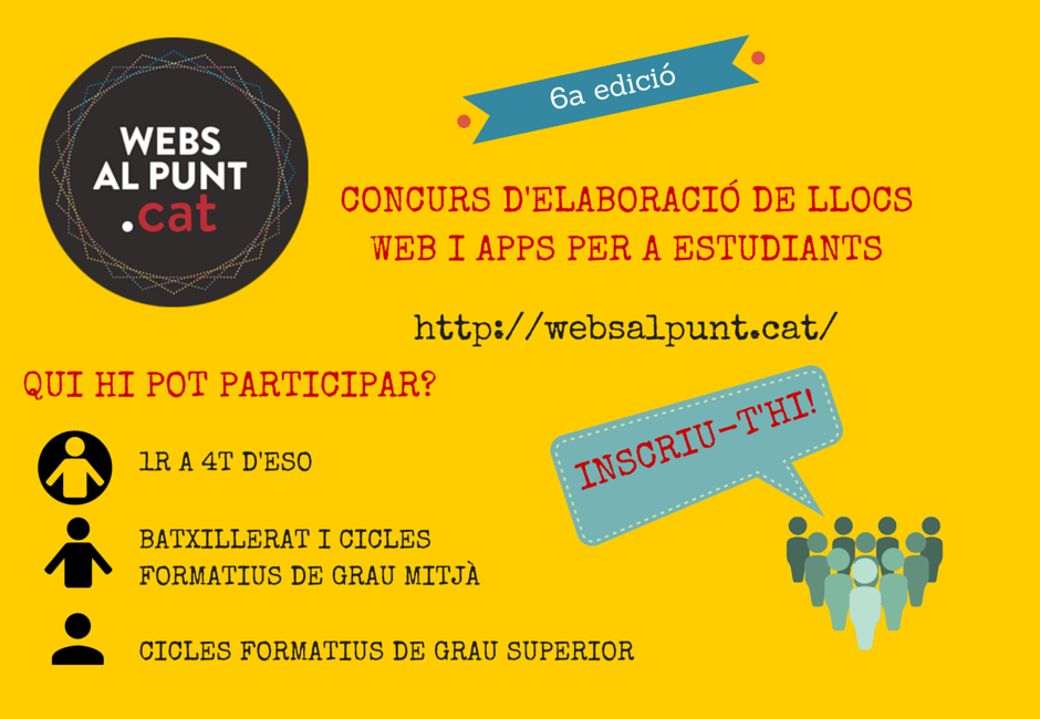 Arranca una nueva edición del concurso Webs al punt .cat, que organiza la Fundació puntCAT