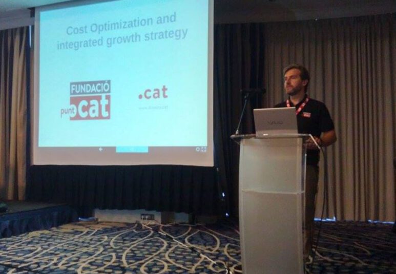 Las innovaciones de la Fundació puntCAT, presentadas en el congreso internacional de CENTR en Bruselas