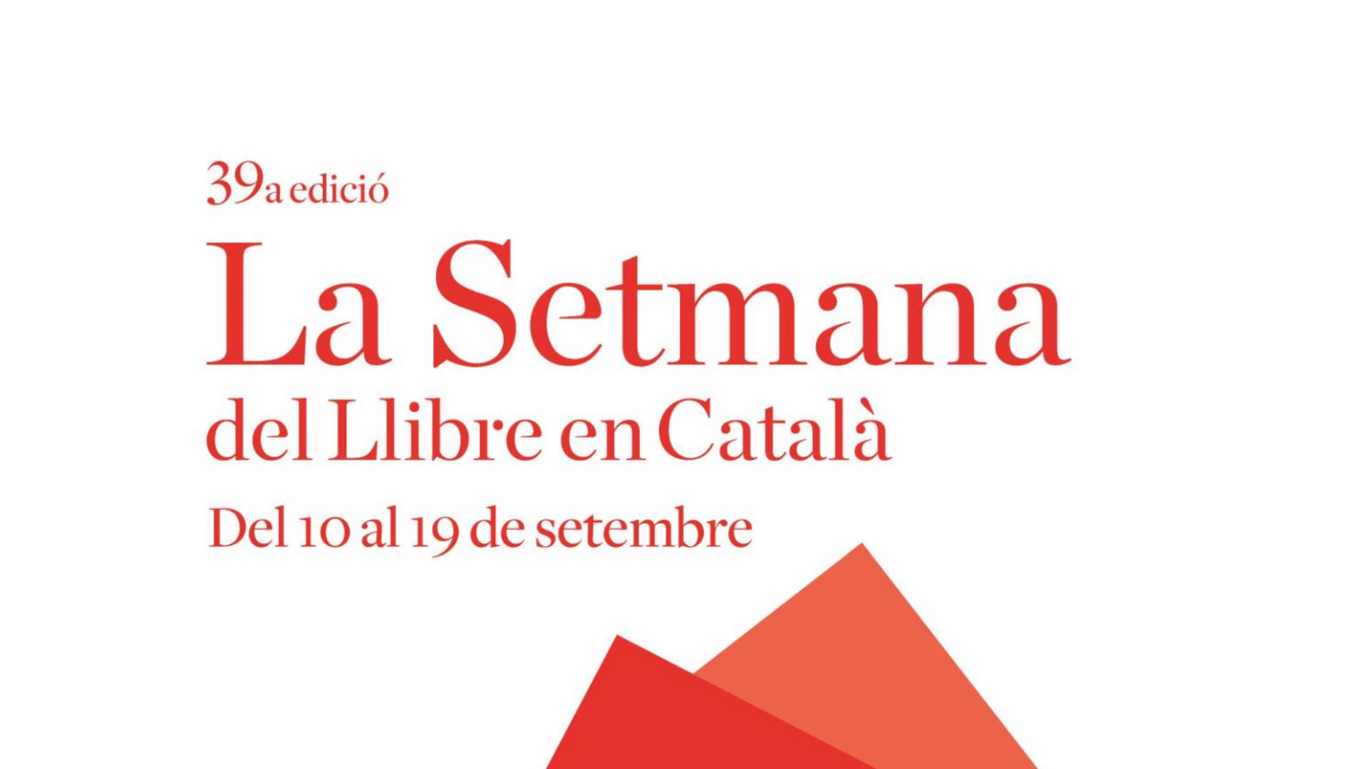 39 edición de la Semana del Libro en Catalán
