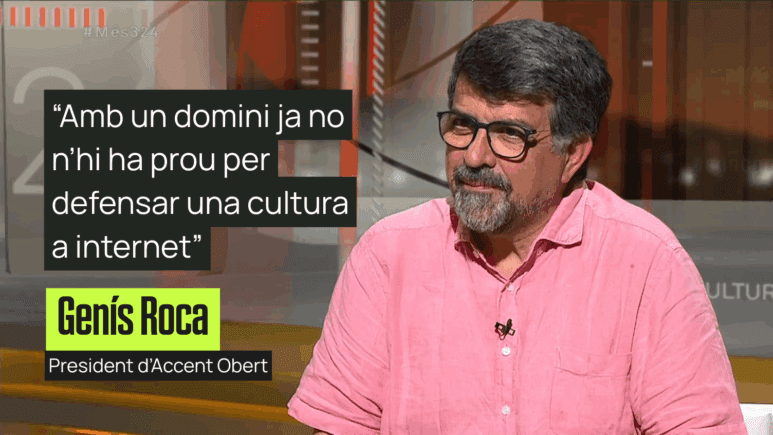Genís Roca presenta Accent Obert al Més324