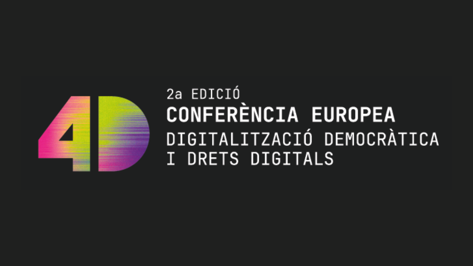 La 2a Conferencia Europea 4D ya tiene fecha, ponentes e inscripciones abiertas