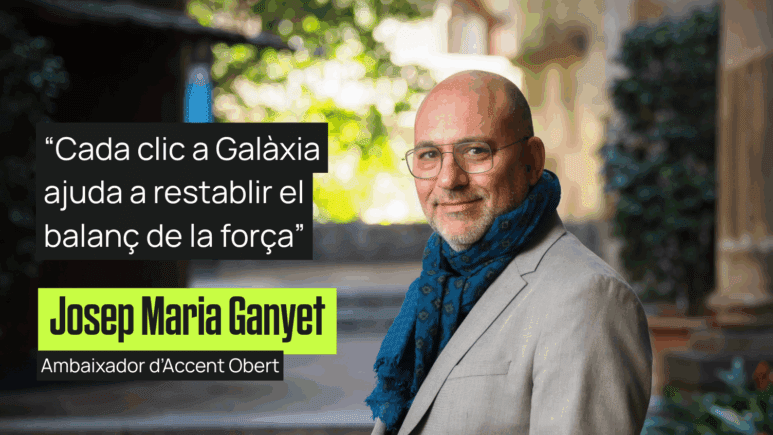 Josep Maria Ganyet: “Cada clic a Galàxia ajuda a restablir el balanç de la força”
