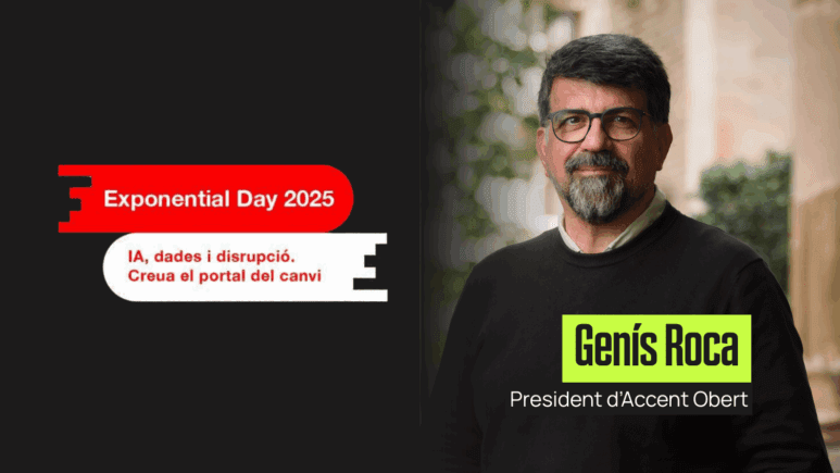 Genís Roca reflexiona sobre la IA i la gestió de dades a l’Exponential Day