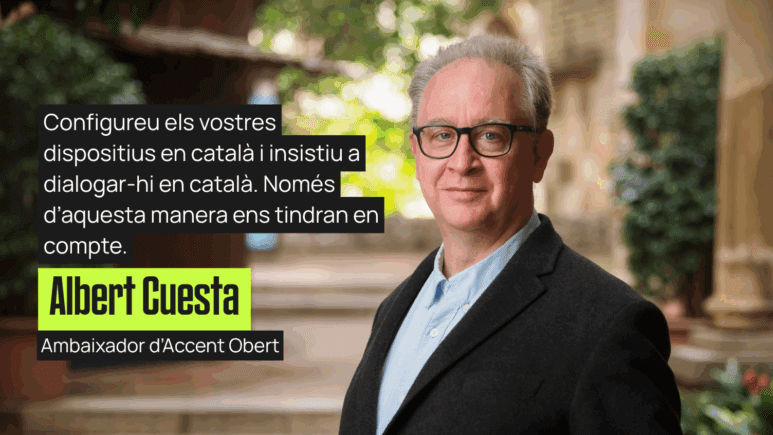 Per què els xatbots d’IA saben català, però no el volen parlar? Albert Cuesta en té la resposta