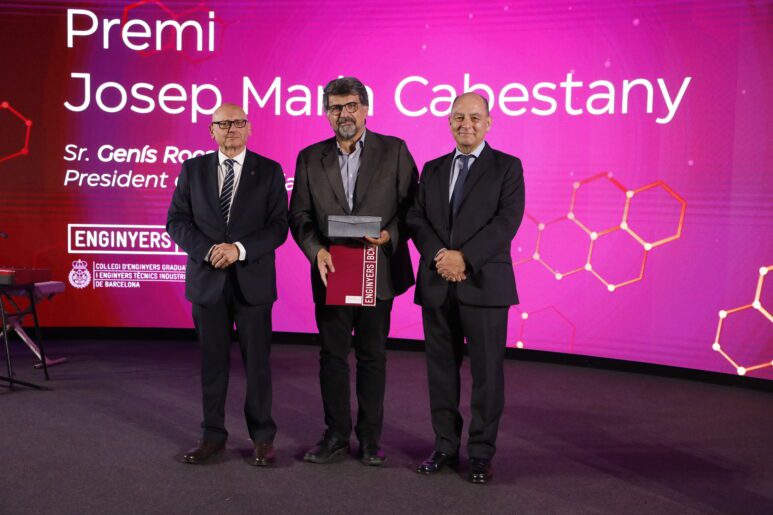 ENGINYERS BCN reconeix Accent Obert amb el Guardó Josep M. Cabestany 2025