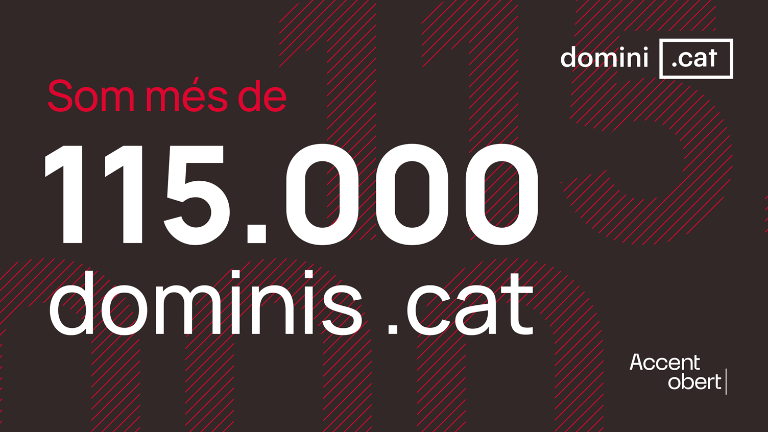 El domini .cat supera els 115.000 registres i reforça la confiança de la comunitat digital en català