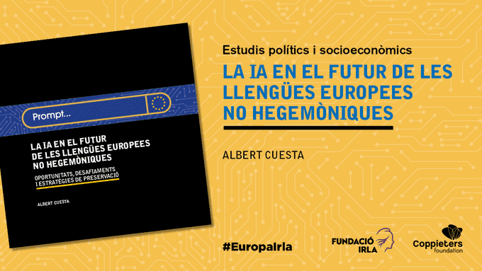 La intel·ligència artificial i el futur de les llengües europees no hegemòniques