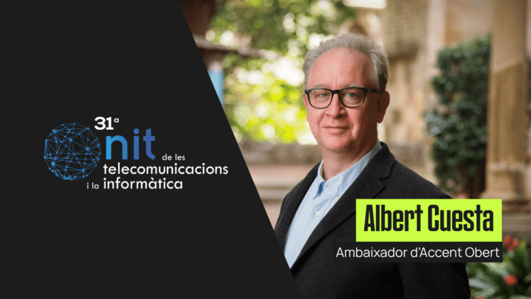 Albert Cuesta, millor divulgador a la Nit de les Telecomunicacions