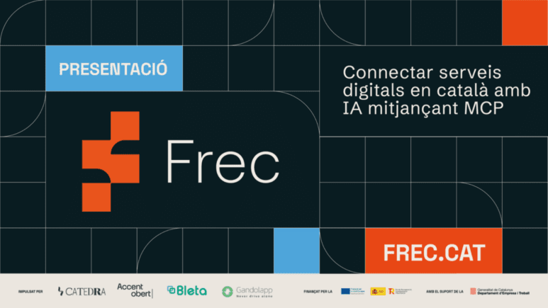 Frec: quan la intel·ligència artificial comença a interactuar amb eines i serveis en català